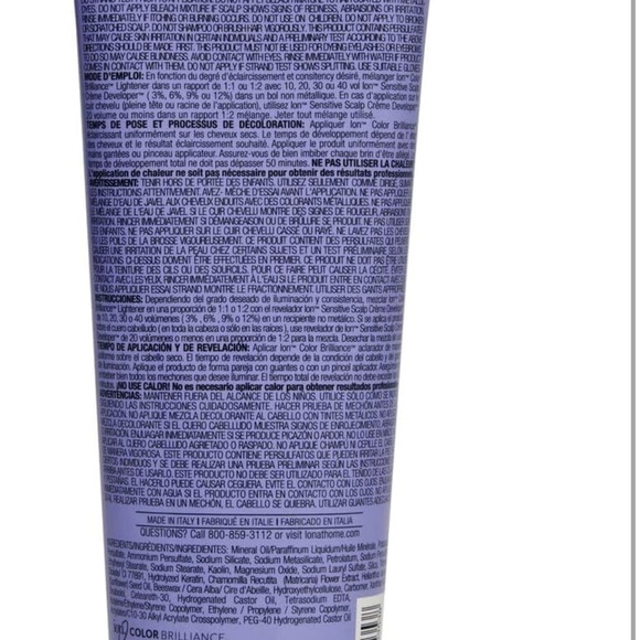 Ion Color Brilliance Bright White Creme Lightener - Picture 4 of 4